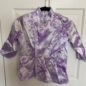 Formal Chinese Silky Dress Set